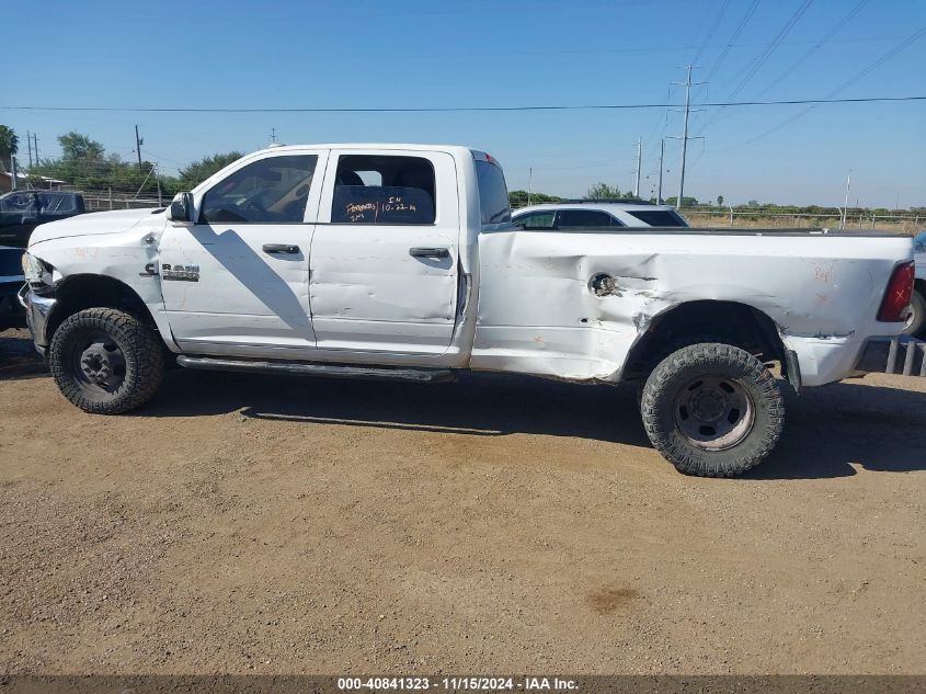 2018 Ram 3500 Tradesman 4X4 8' Box VIN: 3C63RRGL5JG266822 Lot: 40841323