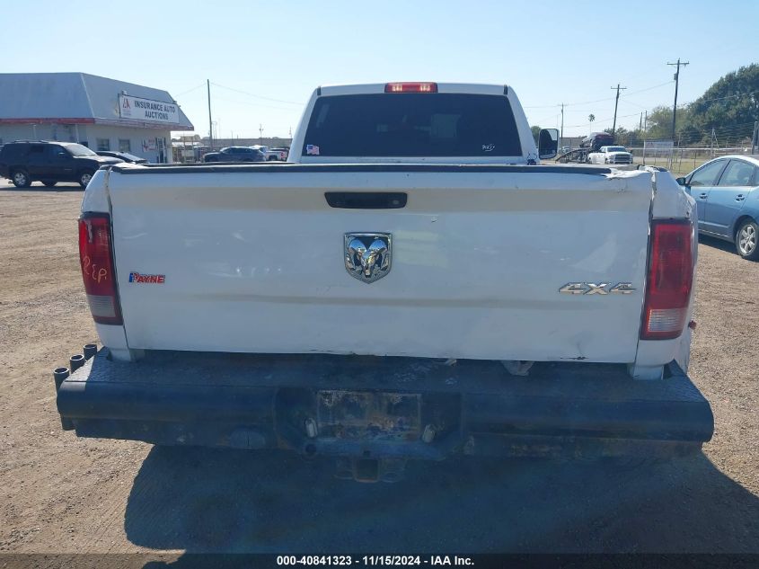 2018 Ram 3500 Tradesman 4X4 8' Box VIN: 3C63RRGL5JG266822 Lot: 40841323