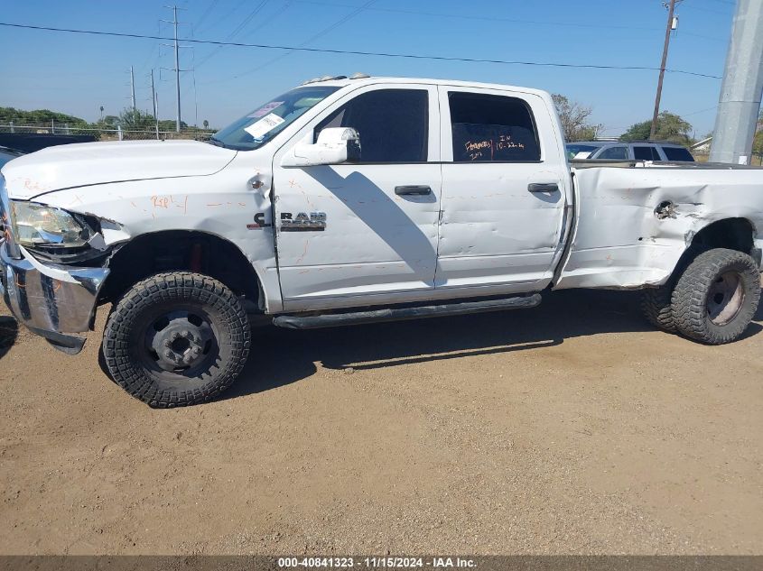 2018 Ram 3500 Tradesman 4X4 8' Box VIN: 3C63RRGL5JG266822 Lot: 40841323