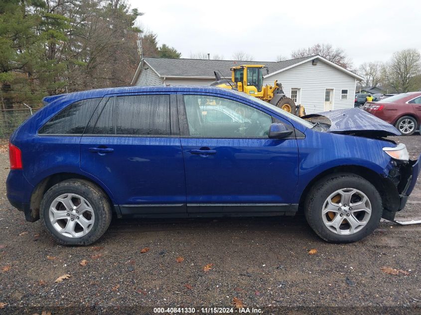 2014 Ford Edge Sel VIN: 2FMDK3JC7EBB11992 Lot: 40841330