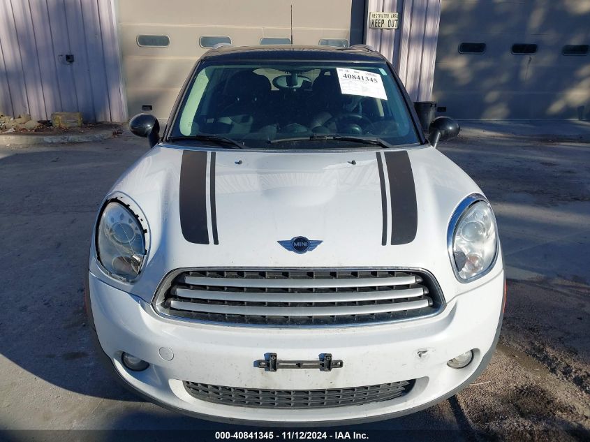 2012 Mini Cooper Countryman VIN: WMWZB3C50CWM03811 Lot: 40841345