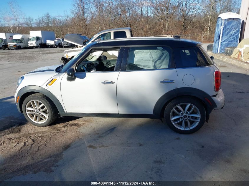 2012 Mini Cooper Countryman VIN: WMWZB3C50CWM03811 Lot: 40841345