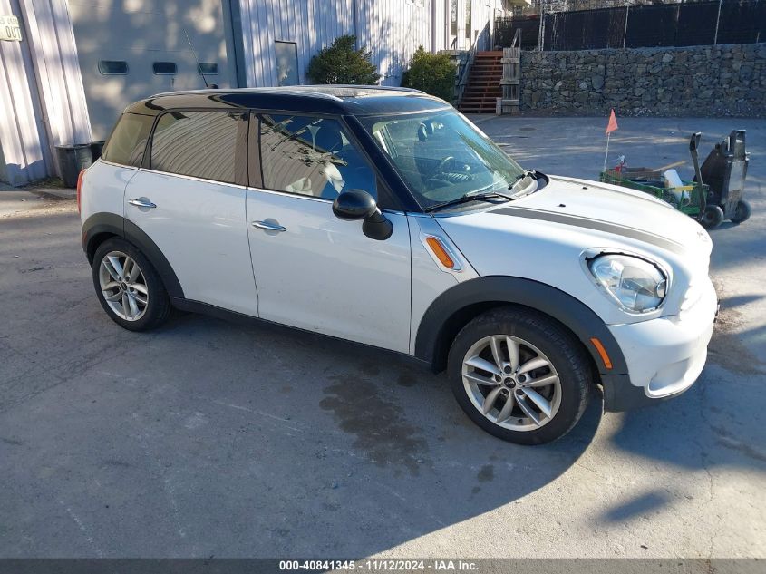 2012 Mini Cooper Countryman VIN: WMWZB3C50CWM03811 Lot: 40841345