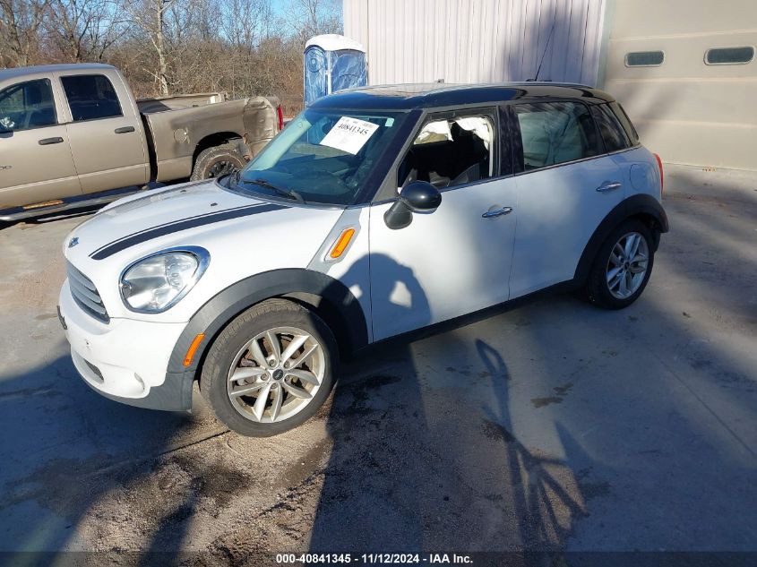 2012 Mini Cooper Countryman VIN: WMWZB3C50CWM03811 Lot: 40841345