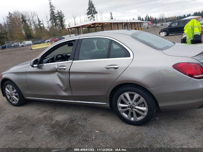 2019 Mercedes-Benz C 300 4Matic VIN: 55SWF8EB5KU285928 Lot: 40841352