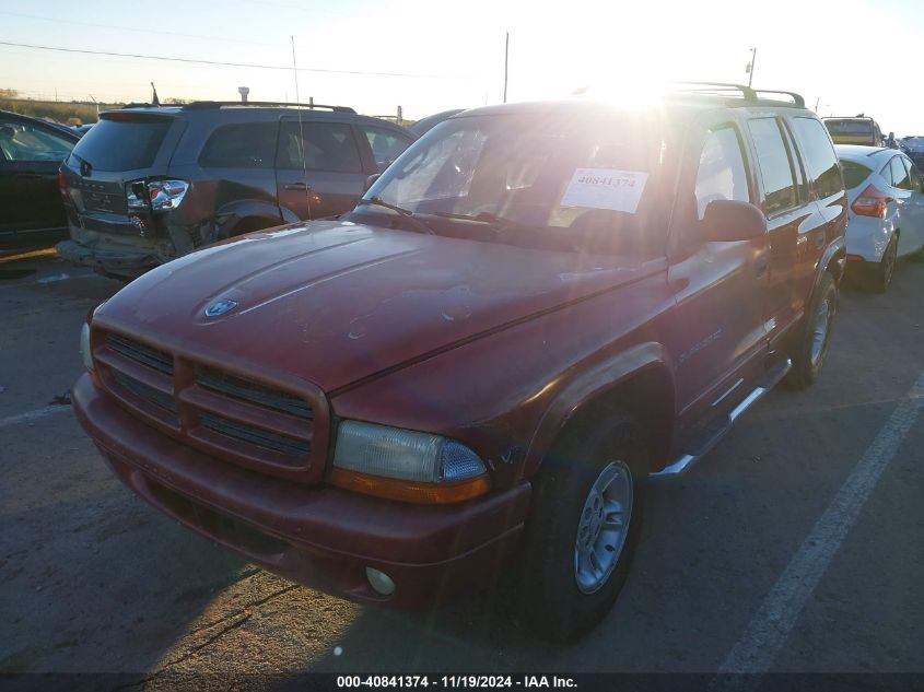 2000 Dodge Durango VIN: 1B4HR28Z2YF254421 Lot: 40841374