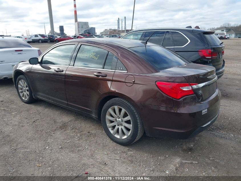 2013 Chrysler 200 Touring VIN: 1C3CCBBB1DN650208 Lot: 40841378