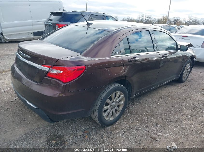 2013 Chrysler 200 Touring VIN: 1C3CCBBB1DN650208 Lot: 40841378