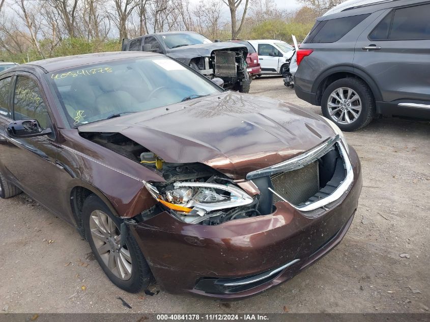 2013 Chrysler 200 Touring VIN: 1C3CCBBB1DN650208 Lot: 40841378