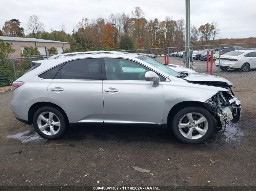 2015 Lexus Rx 350 VIN: 2T2BK1BA8FC311457 Lot: 40841387