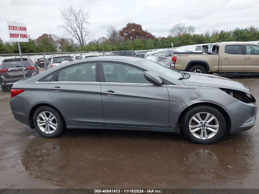 2013 Hyundai Sonata Gls VIN: 5NPEB4AC4DH766452 Lot: 40841413