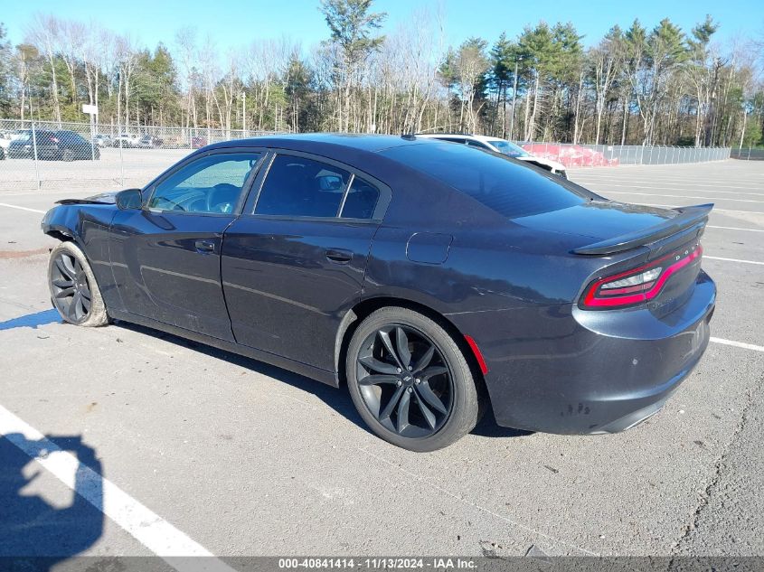 2018 Dodge Charger Sxt Rwd VIN: 2C3CDXBG9JH289952 Lot: 40841414