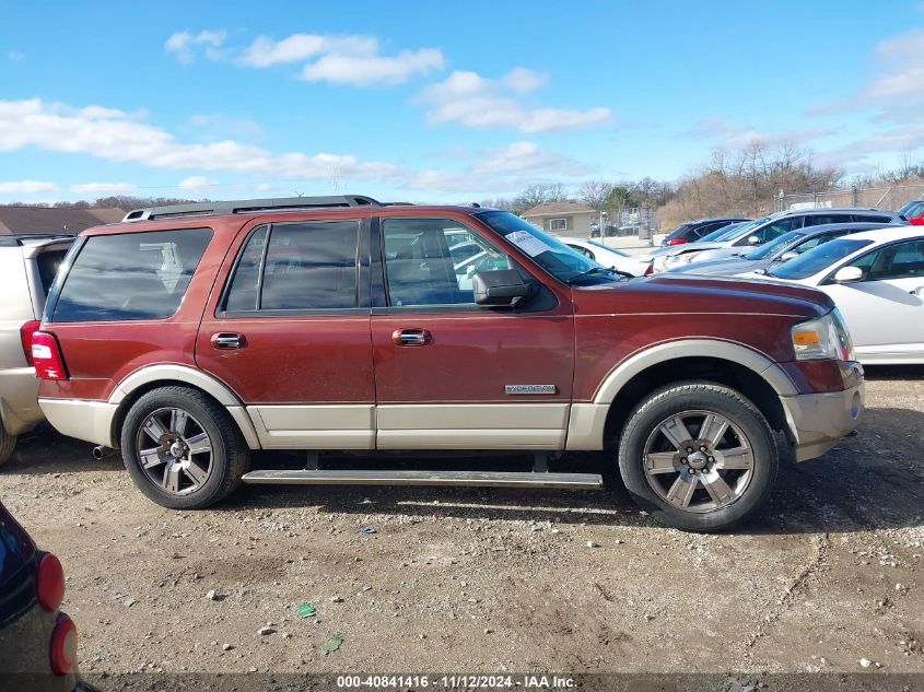 2008 Ford Expedition Eddie Bauer/King Ranch VIN: 1FMFU18528LA51543 Lot: 40841416