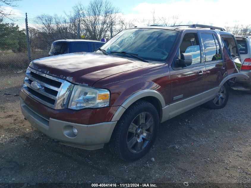 2008 Ford Expedition Eddie Bauer/King Ranch VIN: 1FMFU18528LA51543 Lot: 40841416