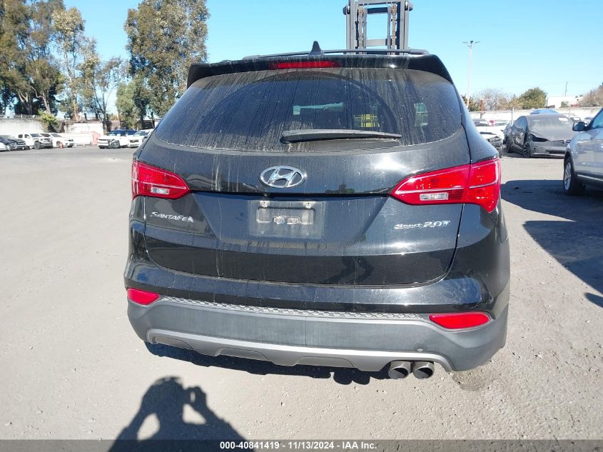 2015 Hyundai Santa Fe Sport 2.0L Turbo VIN: 5XYZU3LA3FG260963 Lot: 40841419