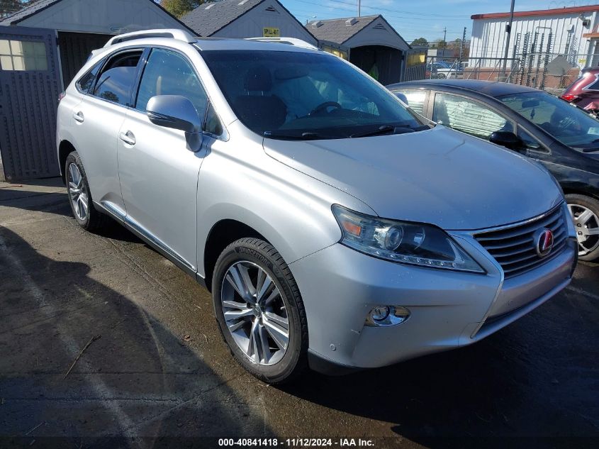 VIN 2T2ZK1BA6FC182326 2015 Lexus RX, 350 no.1