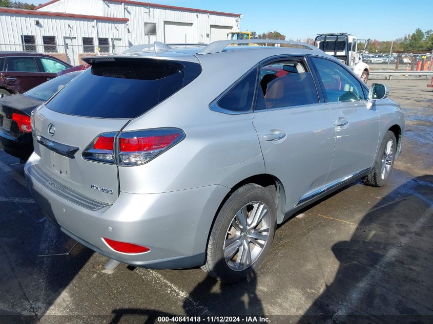 VIN 2T2ZK1BA6FC182326 2015 Lexus RX, 350 no.4