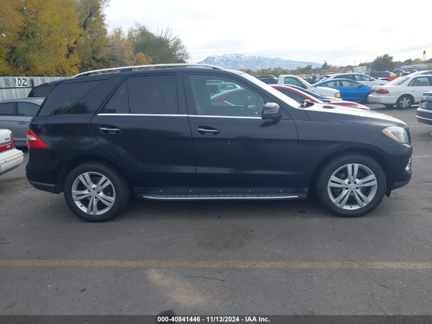 2013 Mercedes-Benz Ml 350 Bluetec 4Matic VIN: 4JGDA2EB6DA239875 Lot: 40841446