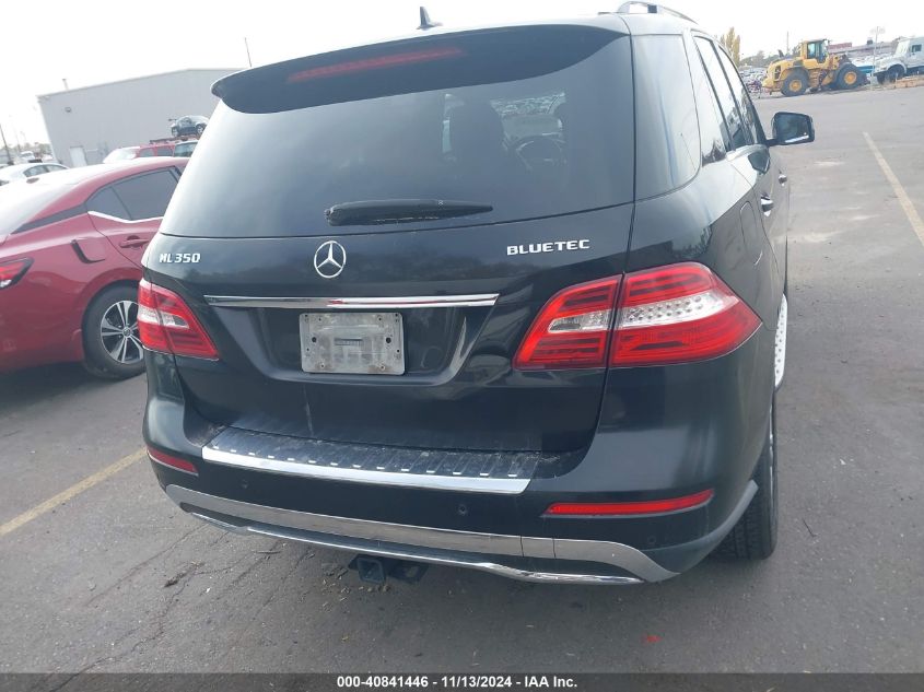 2013 MERCEDES-BENZ ML 350 BLUETEC 4MATIC - 4JGDA2EB6DA239875