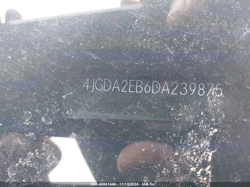 2013 MERCEDES-BENZ ML 350 BLUETEC 4MATIC - 4JGDA2EB6DA239875