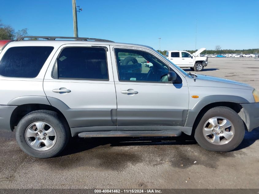 2002 Mazda Tribute Es V6/Lx V6 VIN: 4F2YU09132KM30275 Lot: 40841462