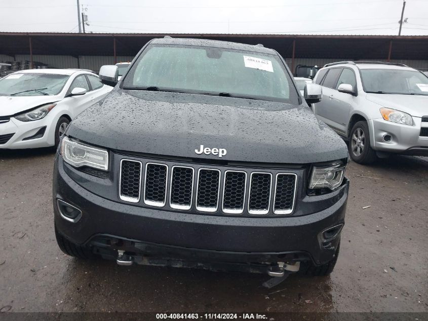 2014 Jeep Grand Cherokee Overland VIN: 1C4RJFCG0EC441813 Lot: 40841463