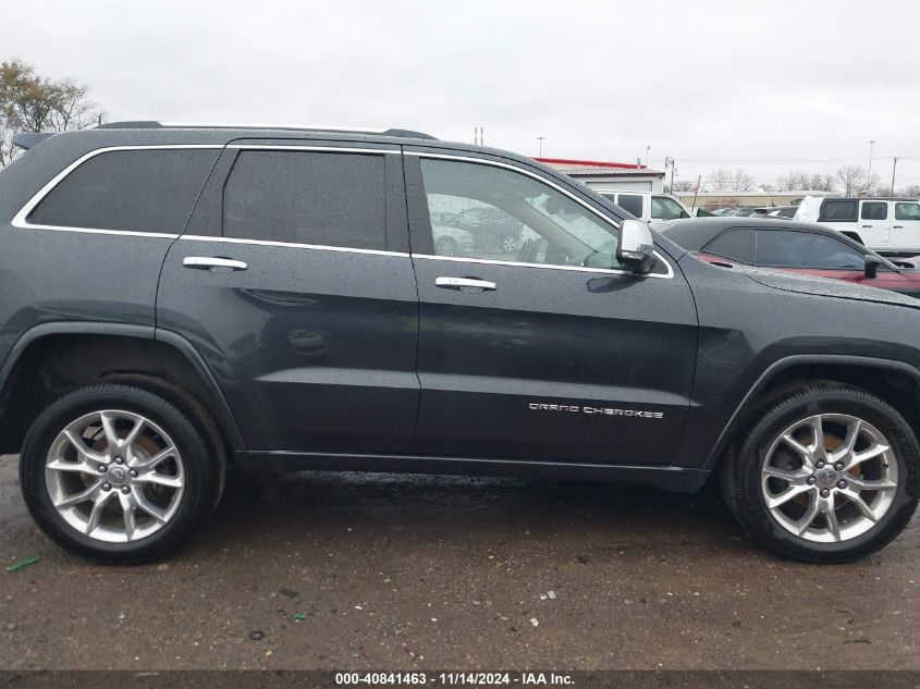 2014 Jeep Grand Cherokee Overland VIN: 1C4RJFCG0EC441813 Lot: 40841463