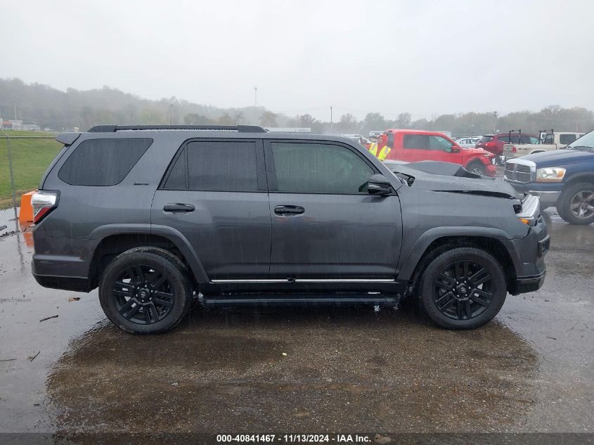 2021 Toyota 4Runner Nightshade Special Edition VIN: JTEJU5JR2M5848291 Lot: 40841467