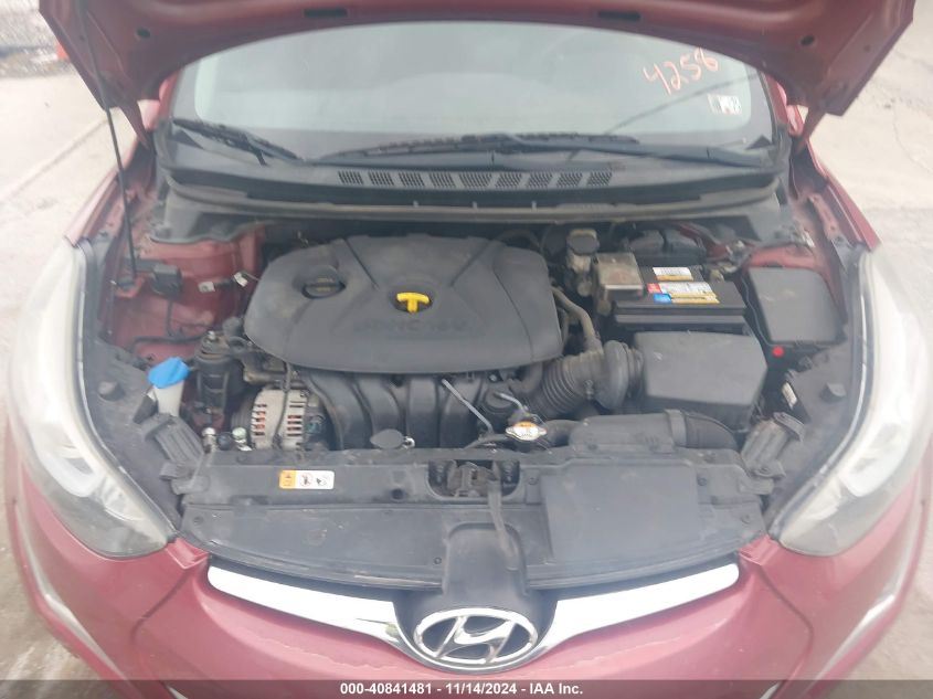 VIN 5NPDH4AE9FH584258 2015 HYUNDAI ELANTRA no.10