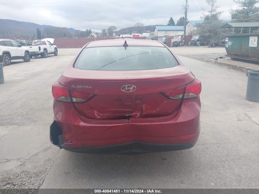 VIN 5NPDH4AE9FH584258 2015 HYUNDAI ELANTRA no.16