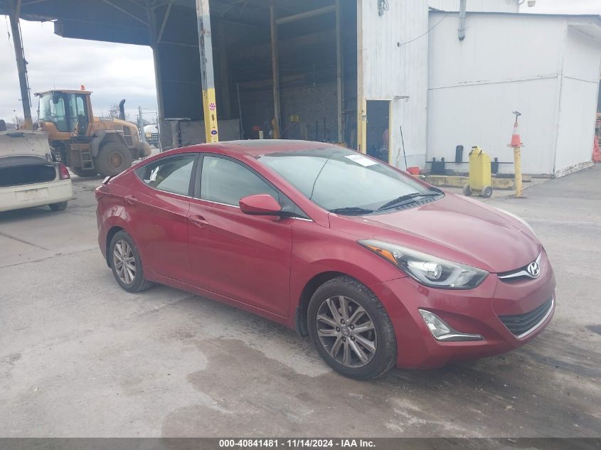 VIN 5NPDH4AE9FH584258 2015 HYUNDAI ELANTRA no.1