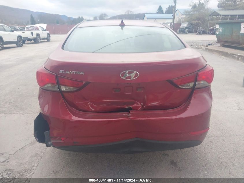 VIN 5NPDH4AE9FH584258 2015 HYUNDAI ELANTRA no.6