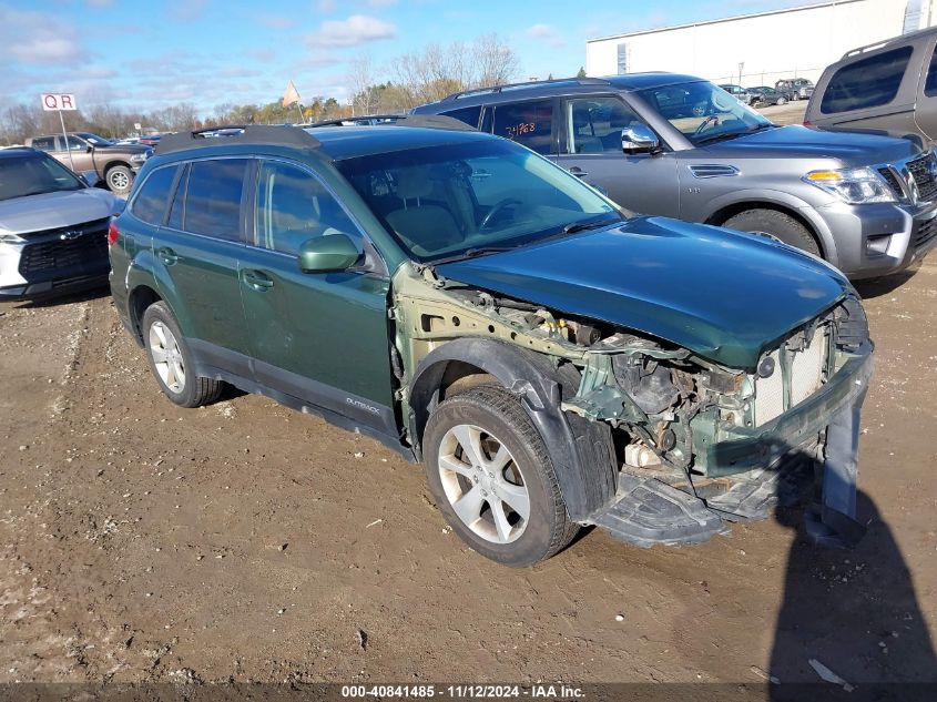 2013 Subaru Outback 2.5I Premium VIN: 4S4BRBCC3D3210964 Lot: 40841485