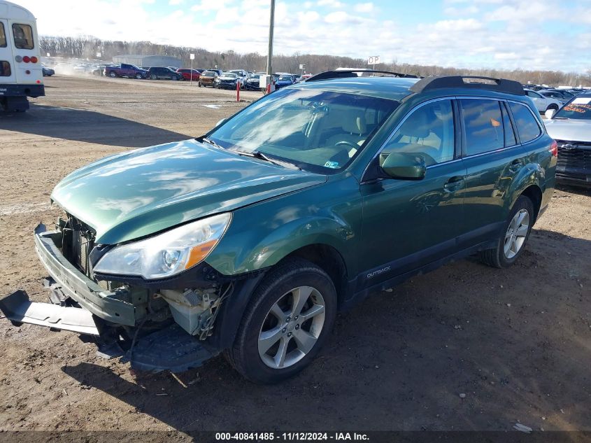 2013 Subaru Outback 2.5I Premium VIN: 4S4BRBCC3D3210964 Lot: 40841485