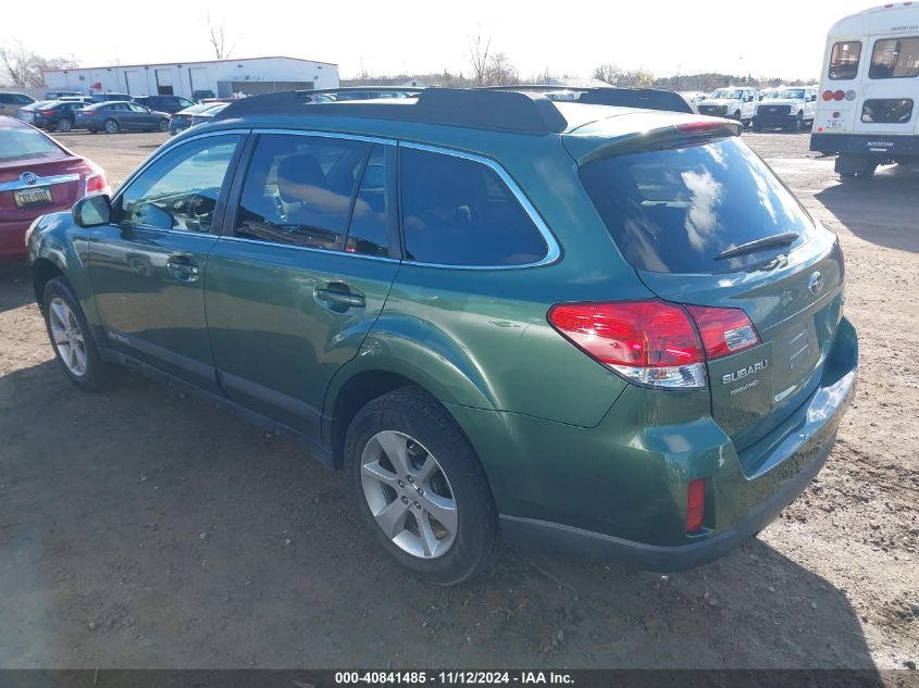 2013 Subaru Outback 2.5I Premium VIN: 4S4BRBCC3D3210964 Lot: 40841485