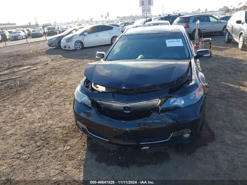 2012 Acura Tl 3.5 VIN: 19UUA8F5XCA004654 Lot: 40841528