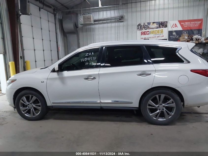 2014 Infiniti Qx60 VIN: 5N1AL0MN7EC555322 Lot: 40841531