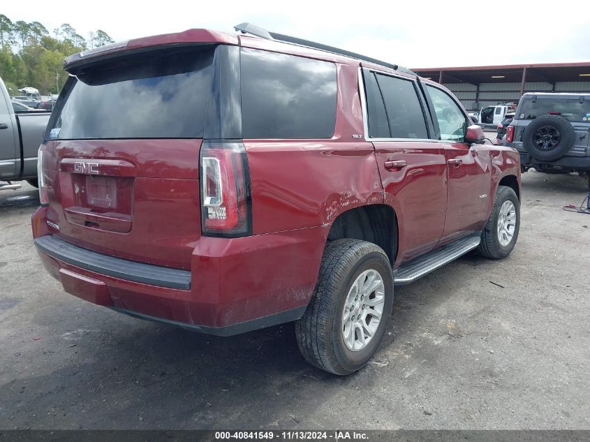 VIN 1GKS1BKC8HR186973 2017 GMC Yukon, Slt no.4