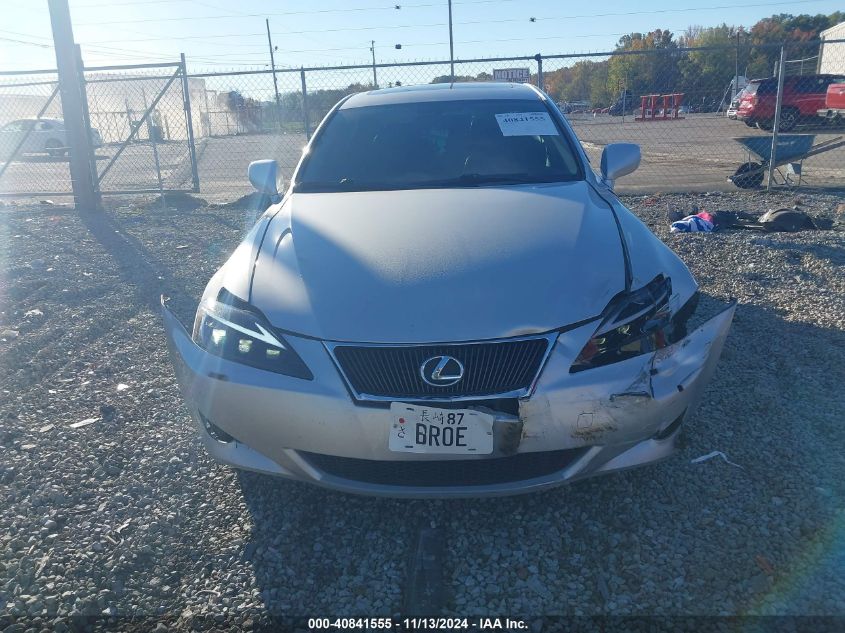 2006 Lexus Is 350 VIN: JTHBE262565011133 Lot: 40841555