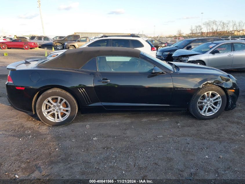 2015 Chevrolet Camaro 1Lt VIN: 2G1FD3D3XF9276973 Lot: 40841565