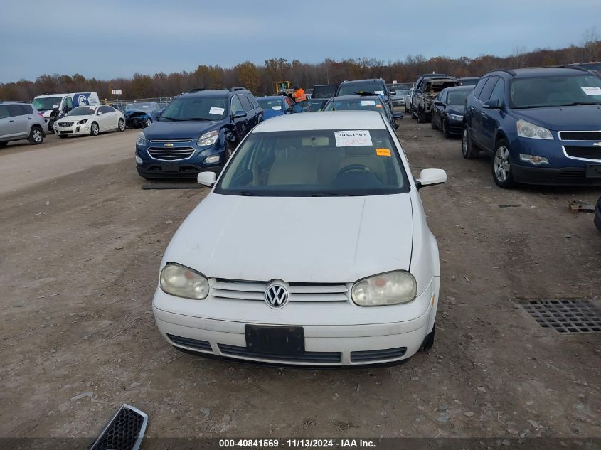 2006 Volkswagen Golf Gl 2.0L VIN: 9BWFL61J964004129 Lot: 40841569