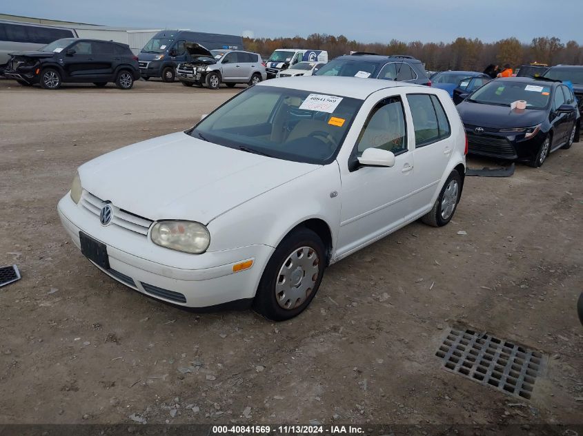 2006 Volkswagen Golf Gl 2.0L VIN: 9BWFL61J964004129 Lot: 40841569