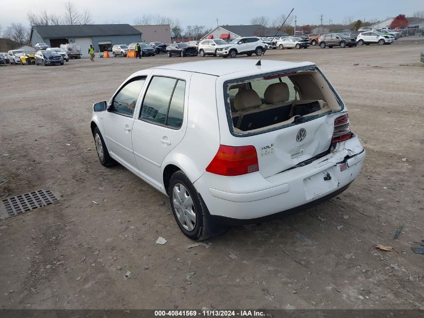 2006 Volkswagen Golf Gl 2.0L VIN: 9BWFL61J964004129 Lot: 40841569