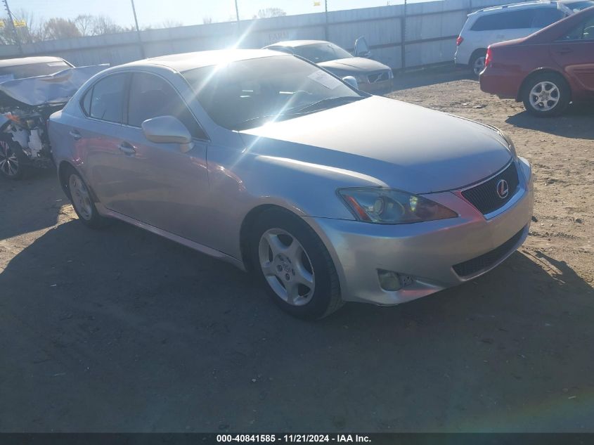 2007 Lexus Is 250 VIN: JTHBK262572032396 Lot: 40841585