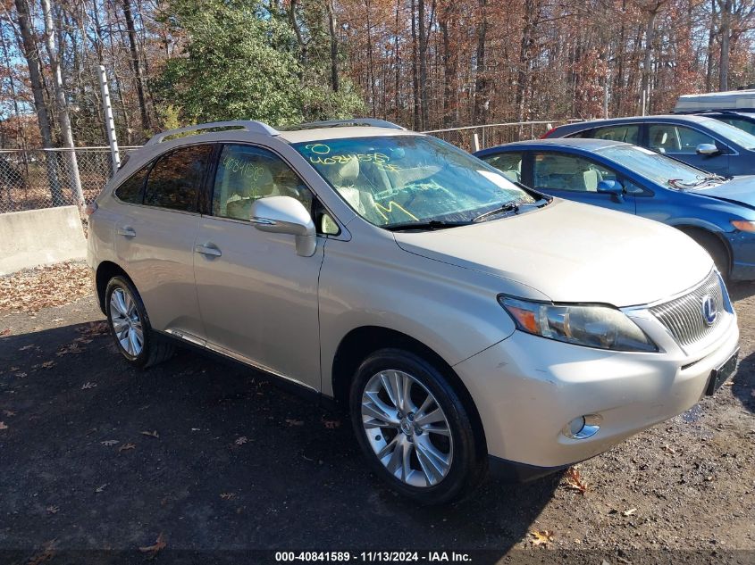 2011 Lexus Rx 450H VIN: JTJBC1BA6B2041085 Lot: 40841589