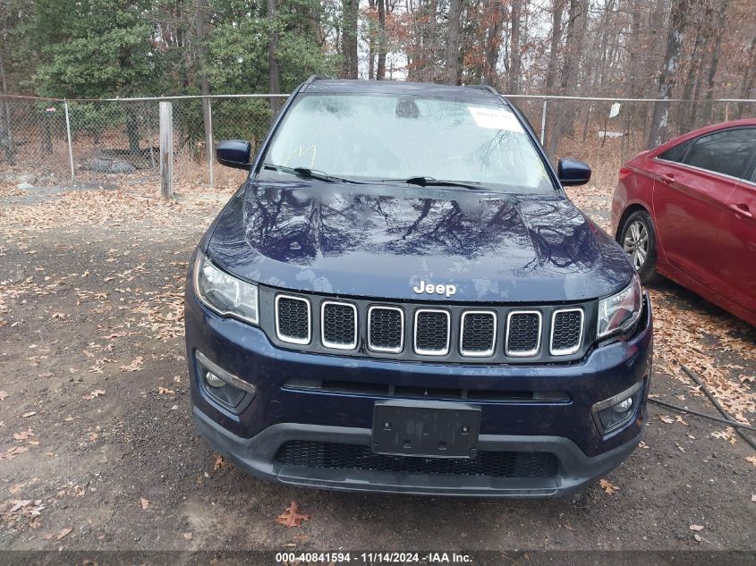 2020 Jeep Compass Latitude 4X4 VIN: 3C4NJDBB2LT229215 Lot: 40841594