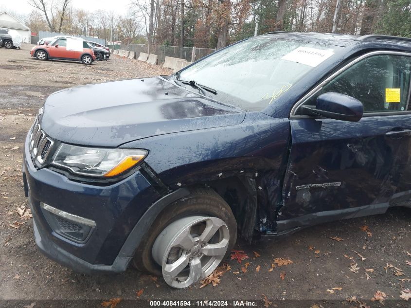 2020 Jeep Compass Latitude 4X4 VIN: 3C4NJDBB2LT229215 Lot: 40841594