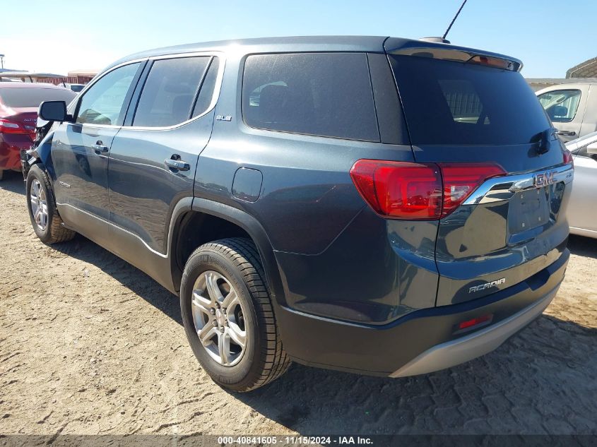 VIN 1GKKNKLA2KZ260574 2019 GMC Acadia, Sle-1 no.3