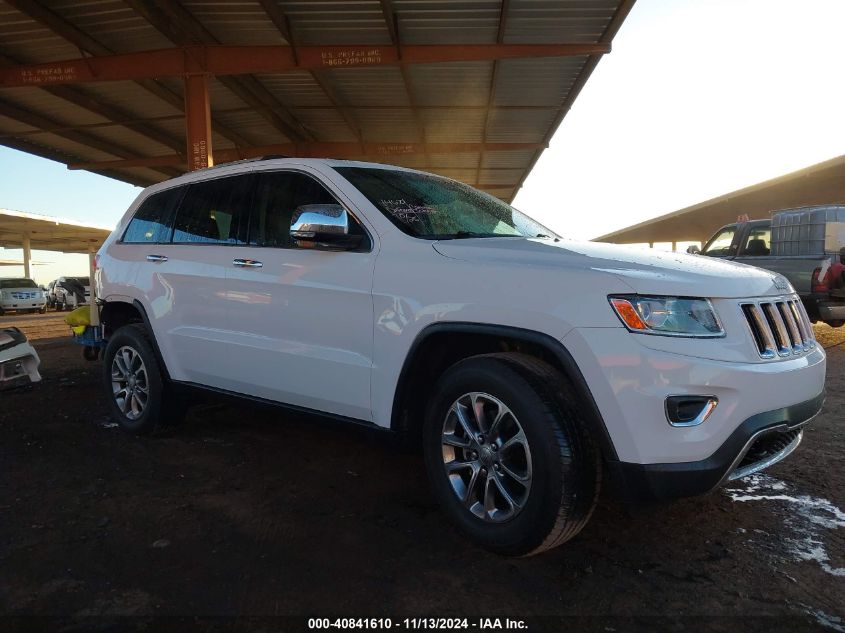 2014 Jeep Grand Cherokee Limited VIN: 1C4RJEBGXEC501429 Lot: 40841610