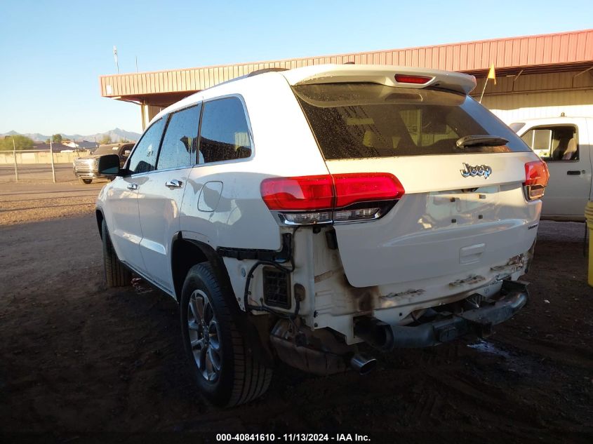 2014 Jeep Grand Cherokee Limited VIN: 1C4RJEBGXEC501429 Lot: 40841610